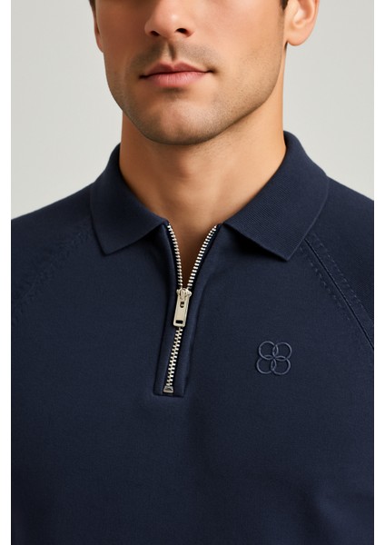 Polo Yaka Yumuşak Tuşeli Fermuarlı Erkek Triko Kazak modelleri