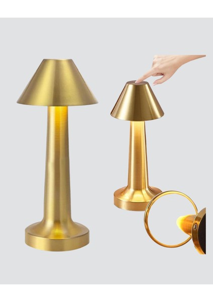 Modern Metal Masa Lambası 3 Işık Renkli Kademesiz Parlaklık Ayarlı - NJ001P-4IDIM3 indirimleri