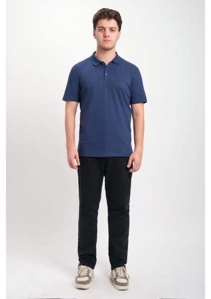 Slim Fit Pamuklu Basic Kısa Kol Polo Yaka fırsatları
