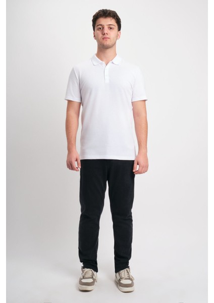 Slim Fit Pamuklu Basic Kısa Kol Polo Yaka fiyatları
