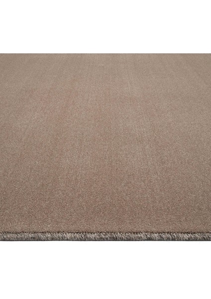Monet Vizon Kahverengi Düz Renk Halı Modern Şık Parlak Görünüm Sık Dokuma Ofis Ev Oda Salon Halısı