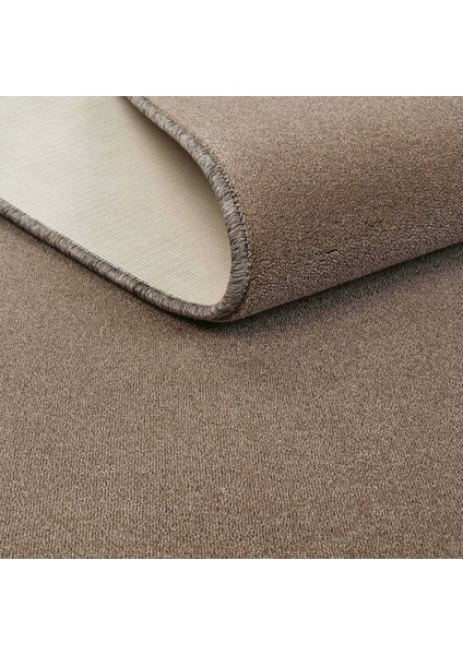 Monet Vizon Kahverengi Düz Renk Halı Modern Şık Parlak Görünüm Sık Dokuma Ofis Ev Oda Salon Halısı
