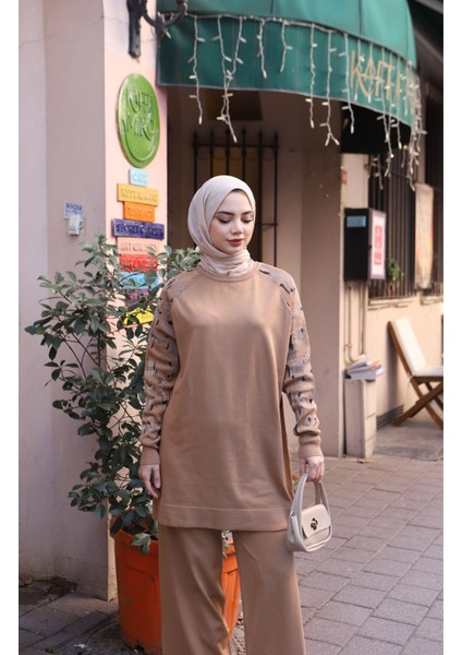 Leopar Desenli Merserize Takım modelleri