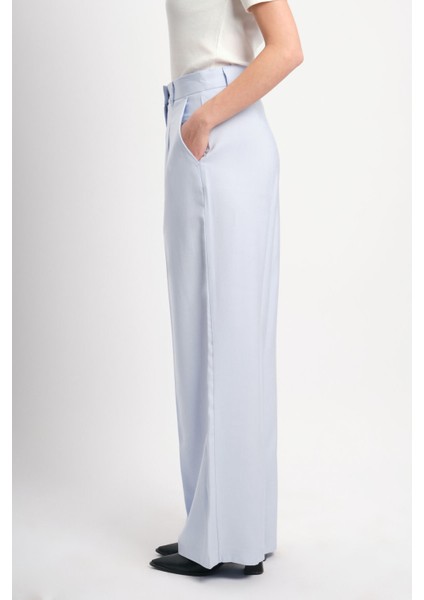 Wide Leg Yüksek Bel Palazzo Geniş Paça Pantolon fırsatları