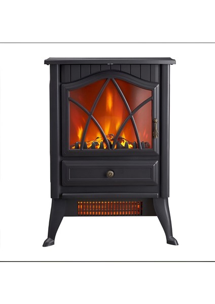 Kurtssa 3 Camlı Panaromik Elektrikli Şömine