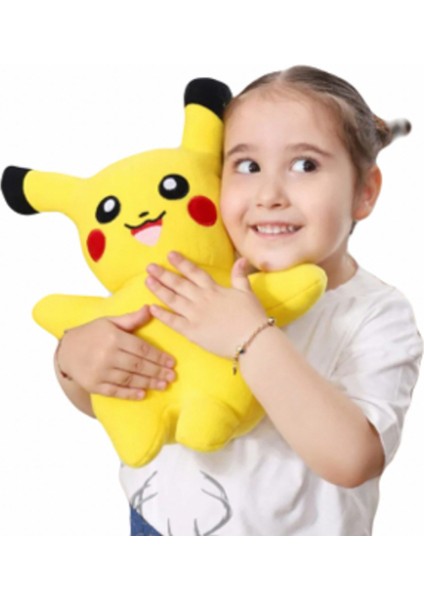 Büyük Boy Pokemon Pikachu Peluş Oyuncak Pikaçu Oyuncak 40 cm fiyatları