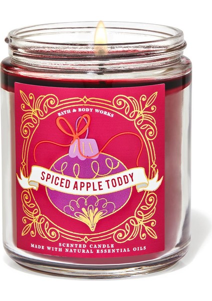 Spiced Apple Toddy Küçük Boy Mum 198 G