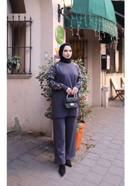 Leopar Desenli Merserize Takım fiyatları