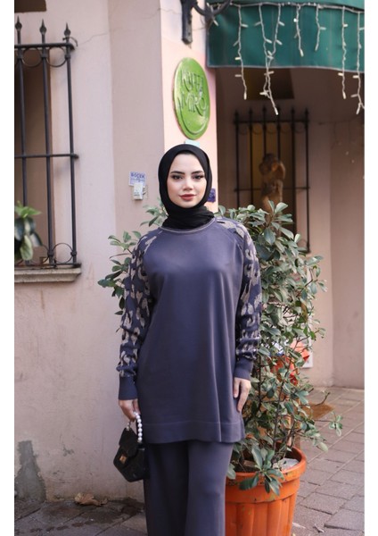 Leopar Desenli Merserize Takım modelleri