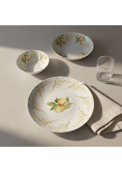 Lemon Touch 12 Parça 4 Kişilik Yemek Takımı 5692