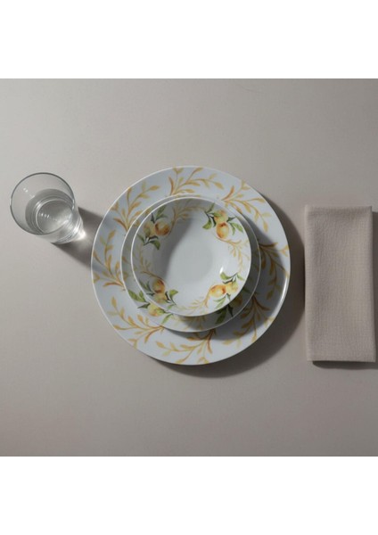 Lemon Touch 12 Parça 4 Kişilik Yemek Takımı 5692 fırsatları