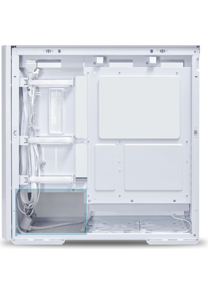 Lıan Lı Lancool 207 4x Fan Mıd-Tower Beyaz Atx Kasa G99.LAN207RW.00 fırsatları