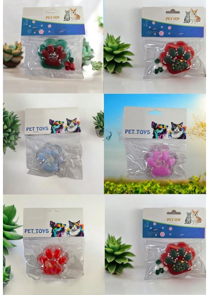 Kedi Patisi Taba Jel Sukuşi Oyuncak Pati 7 Cm.