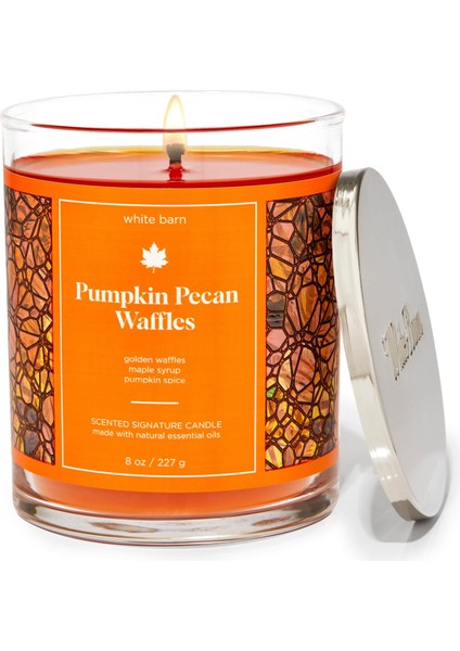 Pumpkin Pecan Waffles Orta Boy Mum 227 G