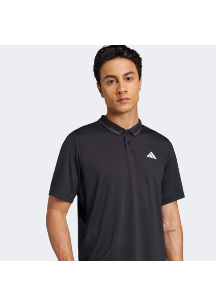 Club Pique Erkek Siyah Tenis Polo.- fırsatları