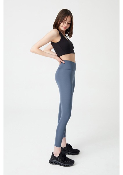 Antrasit Çapraz Bel Detaylı Tayt Envelope fırsatları