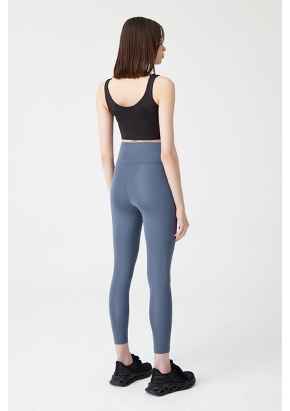 Antrasit Çapraz Bel Detaylı Tayt Envelope indirimleri