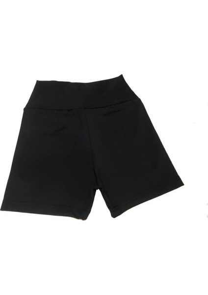 Kadın Siyah Mini Tayt Deniz Havuz Şortu ve Günlük Kullanım - Siyah fiyatları