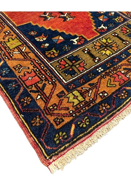 El Dokuma Antika Koleksiyonluk Yahyalı Halısı Yolluk 72X475 Kök Boya %100 Yün Kiremit fiyatları