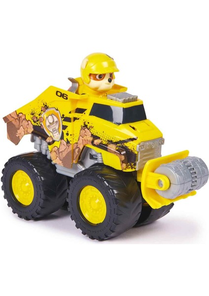 Rescue Wheels Rubble Figürü ve Kurtarma Aracı Buldozer modelleri