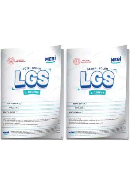 2026 Lgs 8.sınıf Meb Online Türkiye Geneli 2. Deneme (Sayısal–sözel) Birebir Pdf Baskı Ücreti