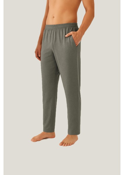 Erkek Pamuklu 2'li Tek Alt Pijama modelleri