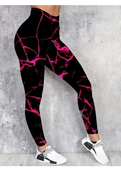 Cottonlab Kadın Yüksek Bel Renk Detaylı Dalgıç Tayt modelleri