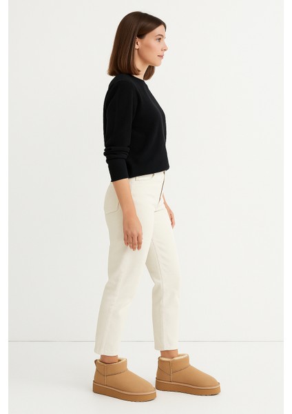 Kadın Kalın Taban Süet Bot Platform Topuklu Vizon En Iyi Muadil Içi Kürklü Ug Model Bot & Bootie fırsatları