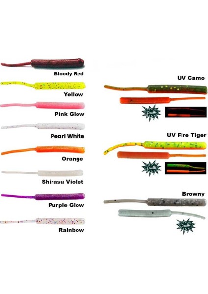 Baby Worm 5,2cm Floating Lrf Silikonu fiyatları