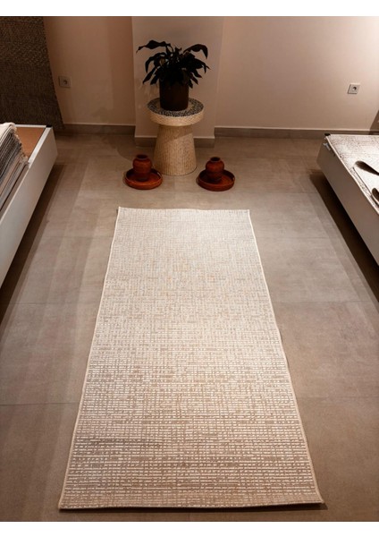 Fendy Kaymaz Taban Antre Hol Mutfak Balkon Bahçe ve Diğer Yaşam Alanları Için Jüt Sisal Halı indirimleri