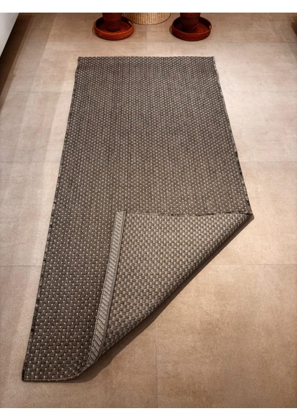 Fendy Kaymaz Taban Antre Hol Mutfak Balkon Bahçe ve Diğer Yaşam Alanları Için Jüt Sisal Halı