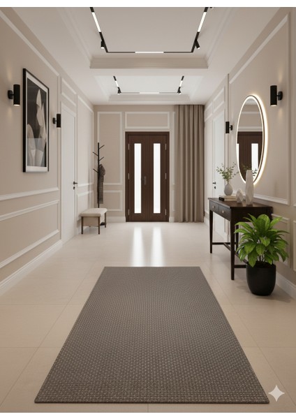 Fendy Kaymaz Taban Antre Hol Mutfak Balkon Bahçe ve Diğer Yaşam Alanları Için Jüt Sisal Halı fırsatları