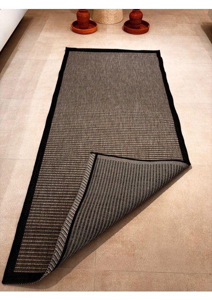Fendy Kaymaz Taban Antre Hol Mutfak Balkon Bahçe ve Diğer Yaşam Alanları Için Jüt Sisal Halı