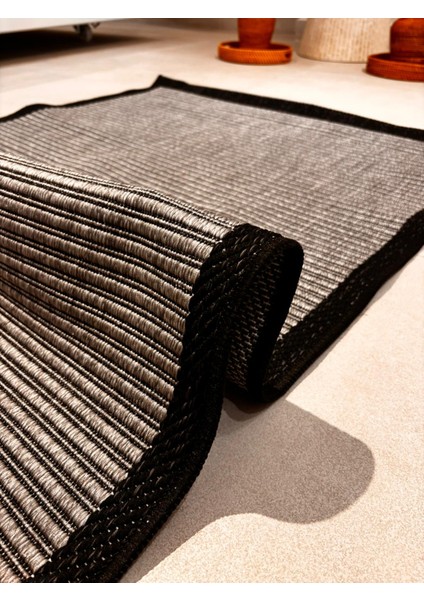 Fendy Kaymaz Taban Antre Hol Mutfak Balkon Bahçe ve Diğer Yaşam Alanları Için Jüt Sisal Halı