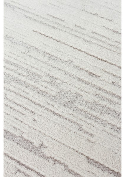 Sierrra SR01 Grey Yumuşak Dokulu Viskon Ile Üretilen Sık Dokuma Modern Şık Makine Halısı