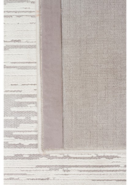 Sierrra SR01 Grey Yumuşak Dokulu Viskon Ile Üretilen Sık Dokuma Modern Şık Makine Halısı
