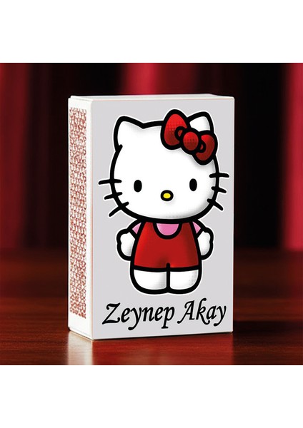 Kişiye Özel Isimli Kibrit Hello Kitty Baskılı Hediyelik Tasarım Kibrit fiyatları