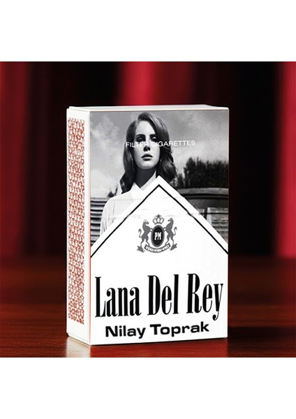 Kişiye Özel Isimli Kibrit Lana Del Rey Baskılı Hediyelik Tasarım Kibrit fiyatları
