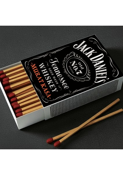 Kişiye Özel Isimli Kibrit Baskılı Hediyelik Tasarım Kibrit