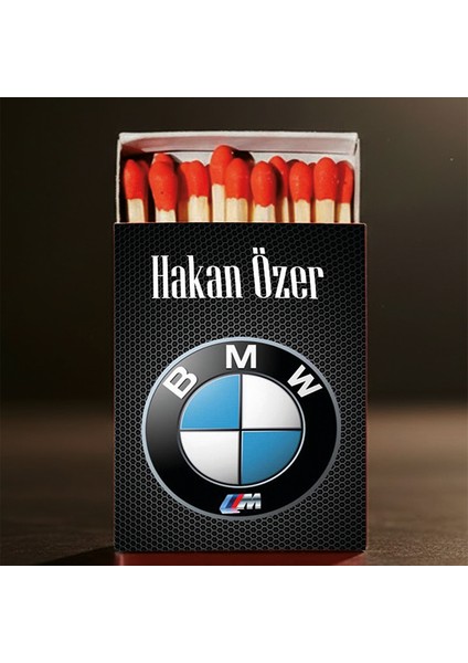 Kişiye Özel Isimli Kibrit Araba Araç Logo Amblem Baskılı Hediyelik Tasarım Kibrit fiyatları