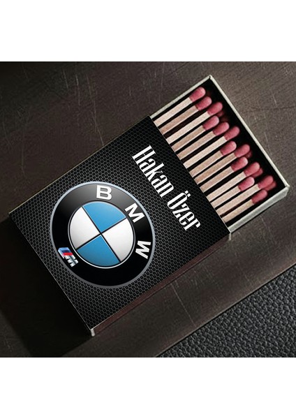 Kişiye Özel Isimli Kibrit Araba Araç Logo Amblem Baskılı Hediyelik Tasarım Kibrit modelleri