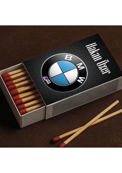 Kişiye Özel Isimli Kibrit Araba Araç Logo Amblem Baskılı Hediyelik Tasarım Kibrit indirimleri