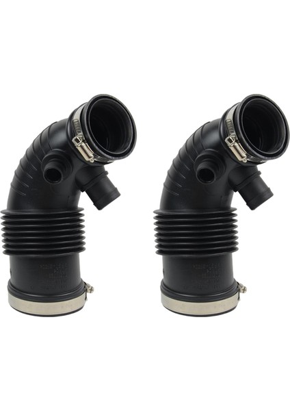 2x Hava Kanalı Filtrelenmiş Boru Emme Hortumu 13717597586 For-Bmw F20 F20 F30 114I 116I 118I 316I 320I (Yurt Dışından)