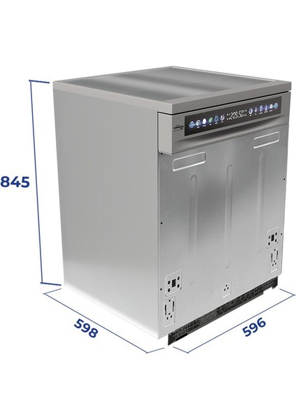 TYBM-1514-II 6 Programlı Yarı Ankastre Bulaşık Makinesi modelleri