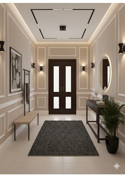 Fendy Kaymaz Taban Antre Hol Mutfak Balkon Bahçe ve Diğer Yaşam Alanları Için Jüt Sisal Halı fırsatları