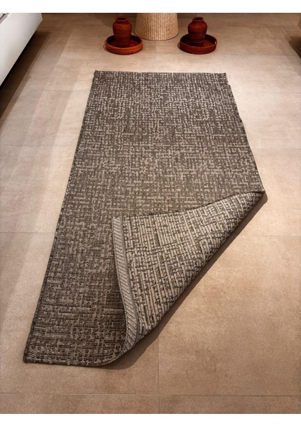 Fendy Kaymaz Taban Antre Hol Mutfak Balkon Bahçe ve Diğer Yaşam Alanları Için Jüt Sisal Halı