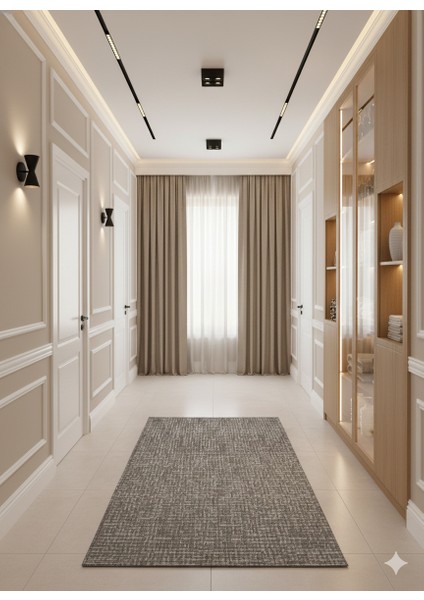 Fendy Kaymaz Taban Antre Hol Mutfak Balkon Bahçe ve Diğer Yaşam Alanları Için Jüt Sisal Halı modelleri