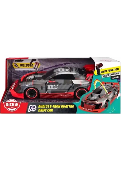 Dıckıe Rc Audi S1 E-Tron Quattro Drift Car Rtr SMB-201106011