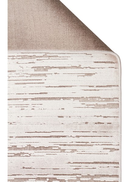 Sierrra SR01 Stone Açık Gri Yumuşak Dokulu Viskon Ile Üretilen Sık Dokuma Modern Şık Makine Halısı