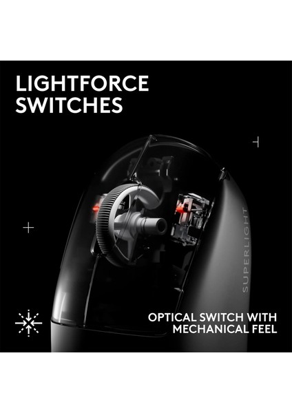 G Pro x Superlight 2 Se Beyaz 44.000 Dpı Optik Şarjlı Kablosuz Oyuncu Mouse 910-007555 fırsatları